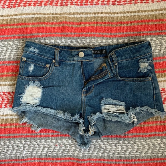 PS Erin Wasson distressed cutoff shorts - Picture 2 of 3